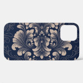 Damaskシクラシカルームレステクスビクトリアンチャ Case-Mate iPhoneケース (裏面 (横))