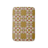 Damaskシームレス：ヴィンテージ・パターンの背景 バスマット (正面縦)