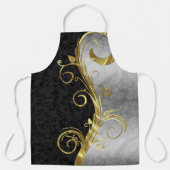 Damaskテクスチャ エプロン (正面)