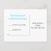 Damask応答はがき インビテーションポストカード (裏面)