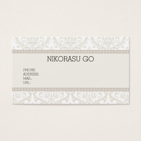 DAMASK BUSINESSCARD 名刺