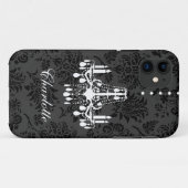 Damask Chandelier iPhone 5ケース – メイトID Case-Mate iPhoneケース (裏面(横))