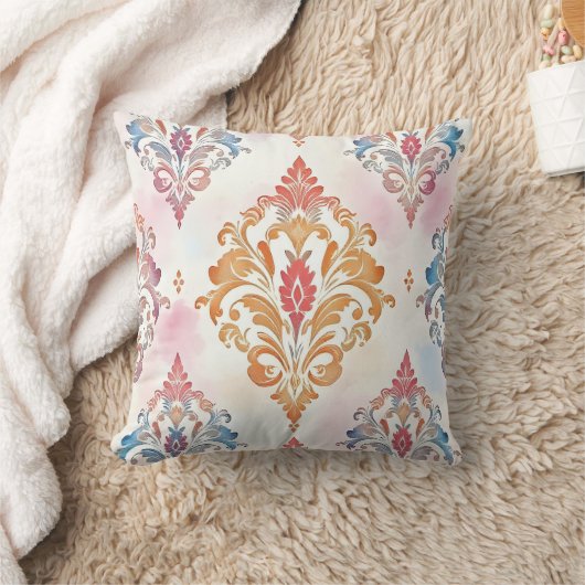 Damask Cushion クッション (ブランケット)