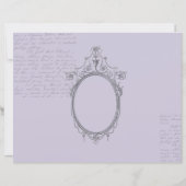 Damask Pattern Paper for crafting (裏面)