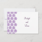 Damask RSVP （紫） (裏面)