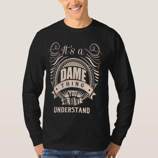 DAMEの贈り物 Tシャツ (正面)