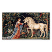 Dame à la licorne マグネット名刺 (正面)