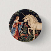 Dame à la Licorne 缶バッジ (正面)