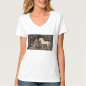Dame à la Licorne dans un Jardin Tシャツ (正面)