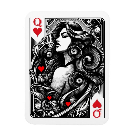 Dame de cœur à vous l'honneur  マグネット (縦)