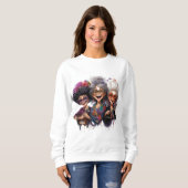 Dames Granny Friends basic sweater スウェットシャツ (正面フル)