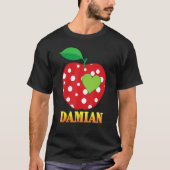 Damian Love School Back To School Boy Kid Student Tシャツ (正面)