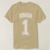 Damian Supporter Number 1 Greatest Fan  Tシャツ (デザイン正面)