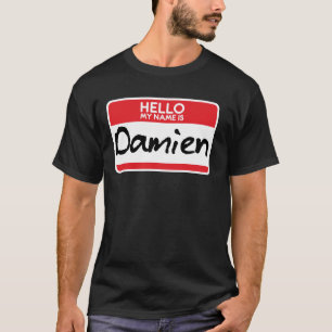 Damienのホラー映画前兆のハロウィンの衣裳 Tシャツ