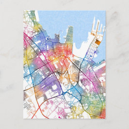 Dammam Saudi Arabia City Map ポストカード