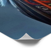 Damned Doggie #00001 of the NFT collection Art ポスター (角)