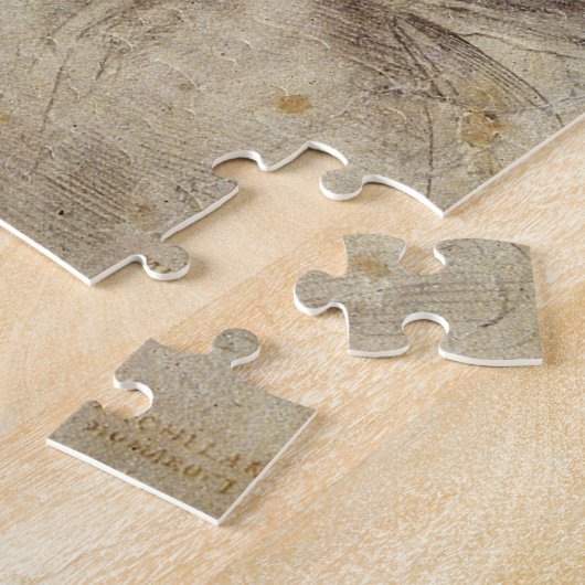 Damned Soul by Michelangelo ジグソーパズル (側面)