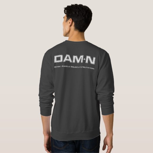 DAMNFITのSweatshirt スウェットシャツ (裏面フル)