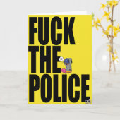 "DamnPigs"の挨拶状 カード (黄色い花)