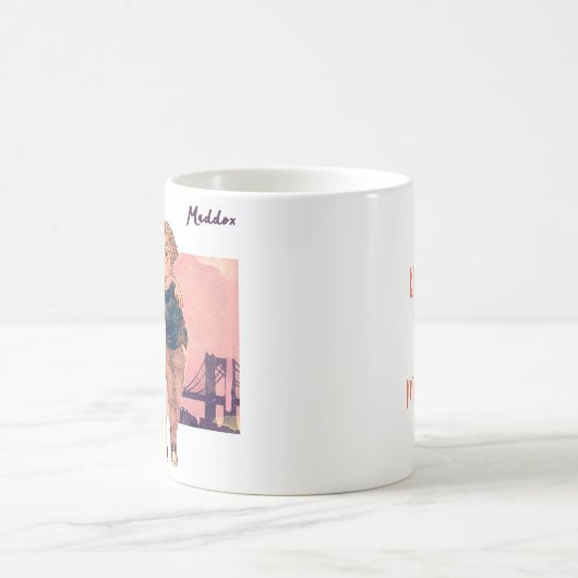 DamonおよびMaddoxのマグ コーヒーマグカップ (中央)