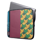 Damon Slayer KimetsuのYaiba Giyuuノートパソコンケース ラップトップスリーブ (正面左)