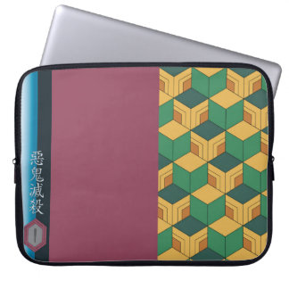 Damon Slayer KimetsuのYaiba Giyuuノートパソコンケース ラップトップスリーブ