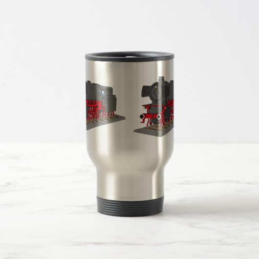 Dampflokomotive トラベルマグ (中央)