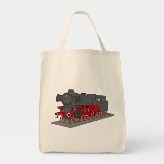 Dampflokomotive トートバッグ (正面)