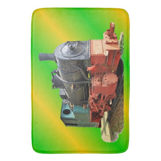 Dampflokomotive バスマット (正面縦)