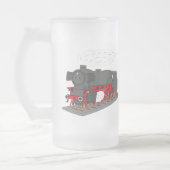 Dampflokomotive フロストグラスビールジョッキ (左)