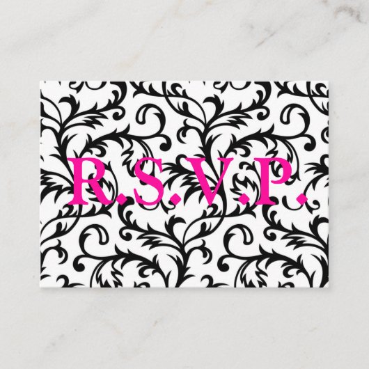 damsk R.S.V.P. エンクロージャーカード (正面)