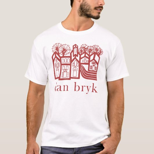 Dan Bryk "郊外" Tシャツ (正面)