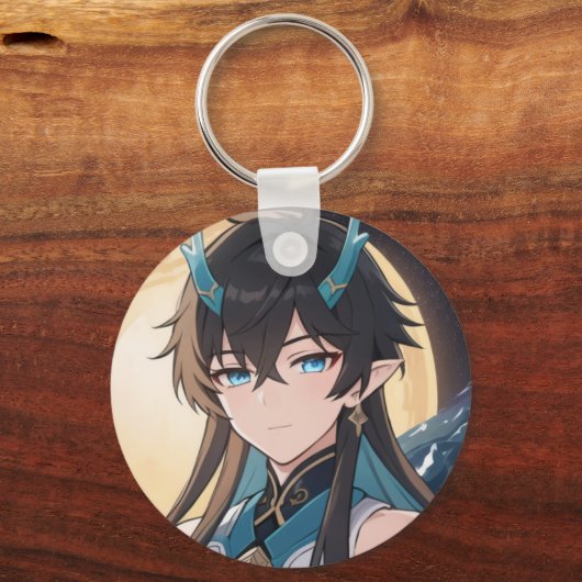 Dan Heng from HSR キーホルダー (裏面)