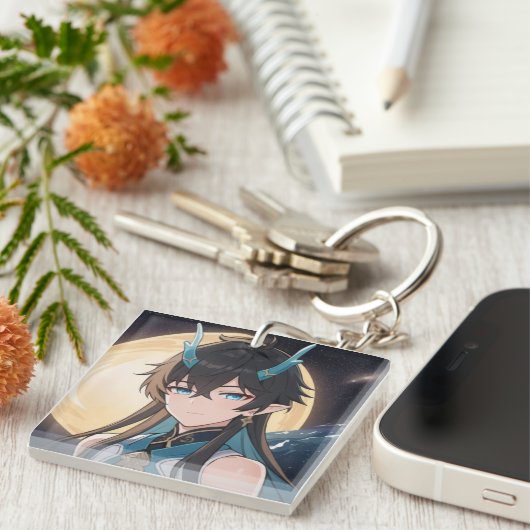 Dan Heng from HSR キーホルダー (正面右)