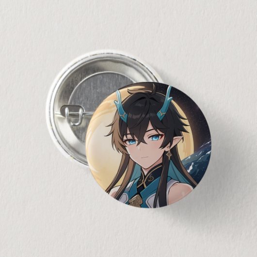 Dan Heng from HSR 缶バッジ (正面&裏面)