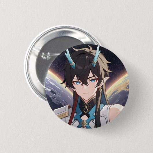 Dan Heng HSR 缶バッジ (正面&裏面)