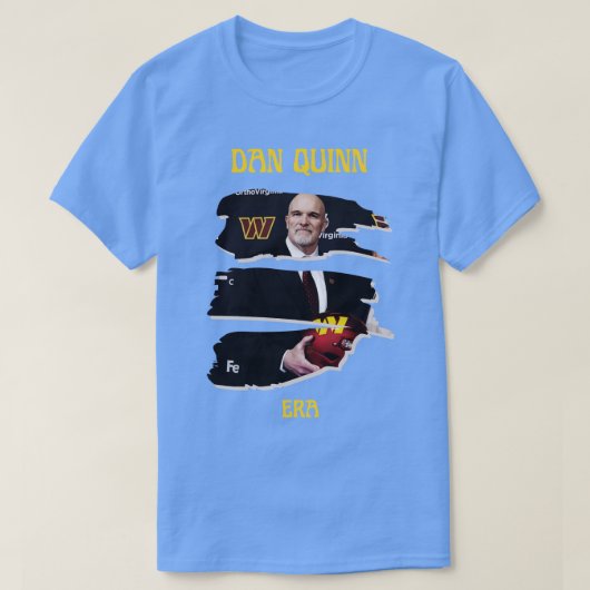DAN QUINN ERA 2024指揮官Tシャツ Tシャツ (デザイン正面)