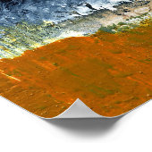 Dan Robertsonによるフローラの風景を酔わせる ポスター (角)