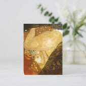 Danaか。 絵を描かれるグスタフのクリムト1907年。 源: 他のv ポストカード (スタンド正面)