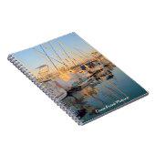 Dana Pointのマリーナのノート ノートブック (右側)