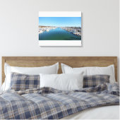 Dana Point Harbor: Dana Point, CA キャンバスプリント (インサイチュ (寝室))