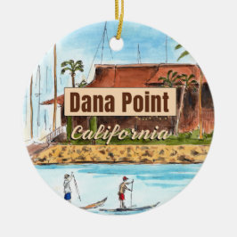 Dana Point Yacht Club Ornament セラミックオーナメント
