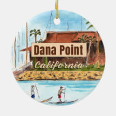 Dana Point Yacht Club Ornament セラミックオーナメント (裏面)