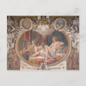 Danaeがシャワーを浴びる金ゴールド ポストカード (正面)