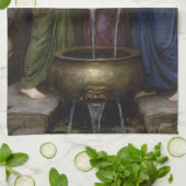 Danaidesジョン・ウィリアム・ウォーターハウス キッチンタオル (折り畳み)