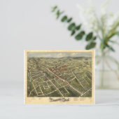 Danbury Connecticut 1875年 ポストカード (スタンド正面)