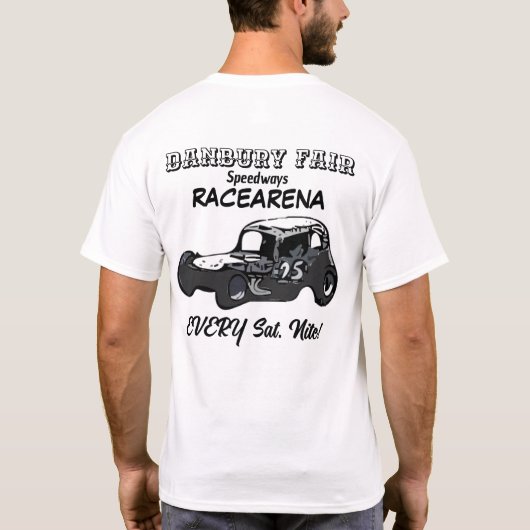 Danbury Fair Speedways Racearena両面ティー Tシャツ (裏面)