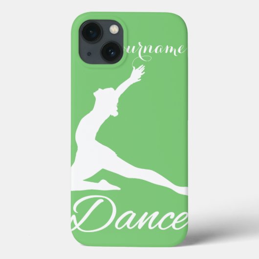 DANCEカスタムモノグラム&カラーケース Case-Mate iPhoneケース (裏面)