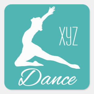 DANCEカスタムモノグラム&カラーシール スクエアシール