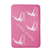 DANCEカスタムモノグラム&カラーバスマット バスマット (正面縦)